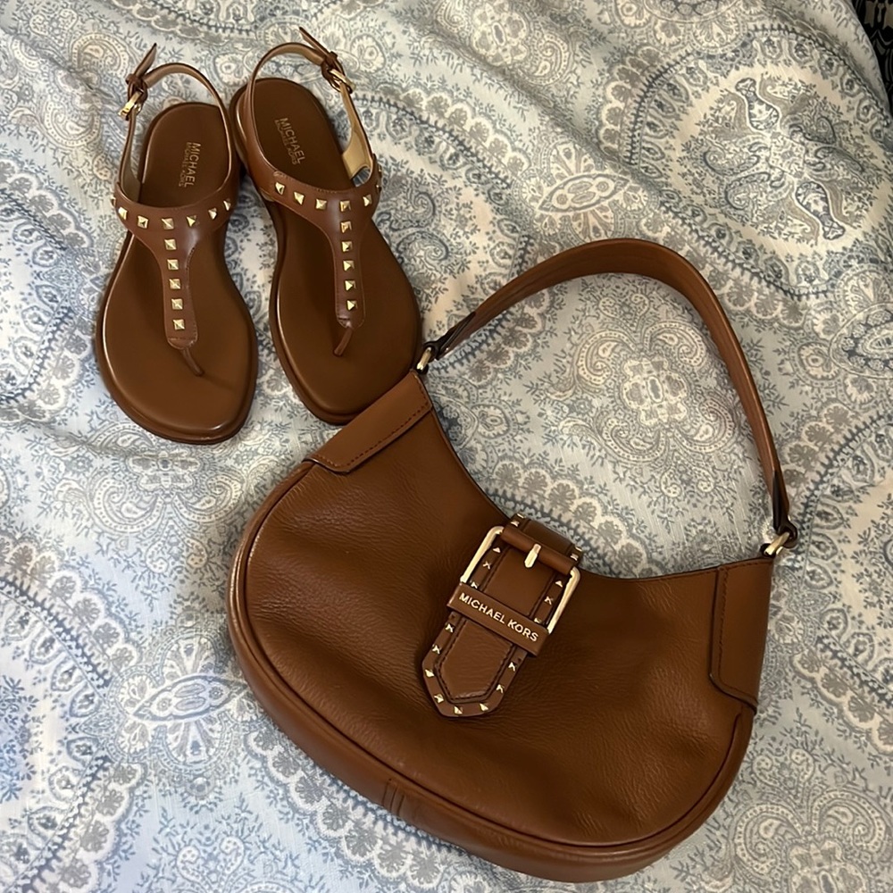 Matching Michael Kors purse & sandals